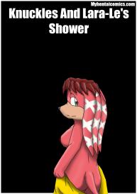 Knuckles And Lara-Le’s Shower #1