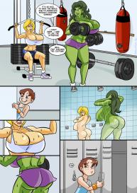 Power Girl And She-Hulk Hit The Showers #2