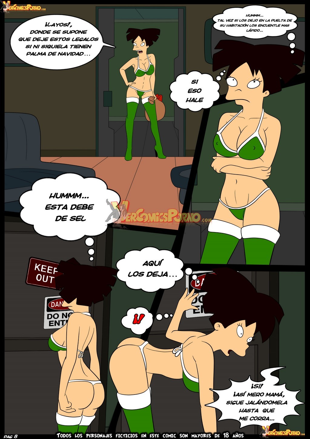 Comic porno de futurama sexo lesbico