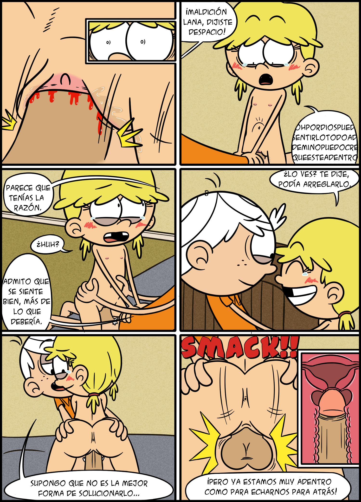 Loud house lincoln lola and lana porn comic