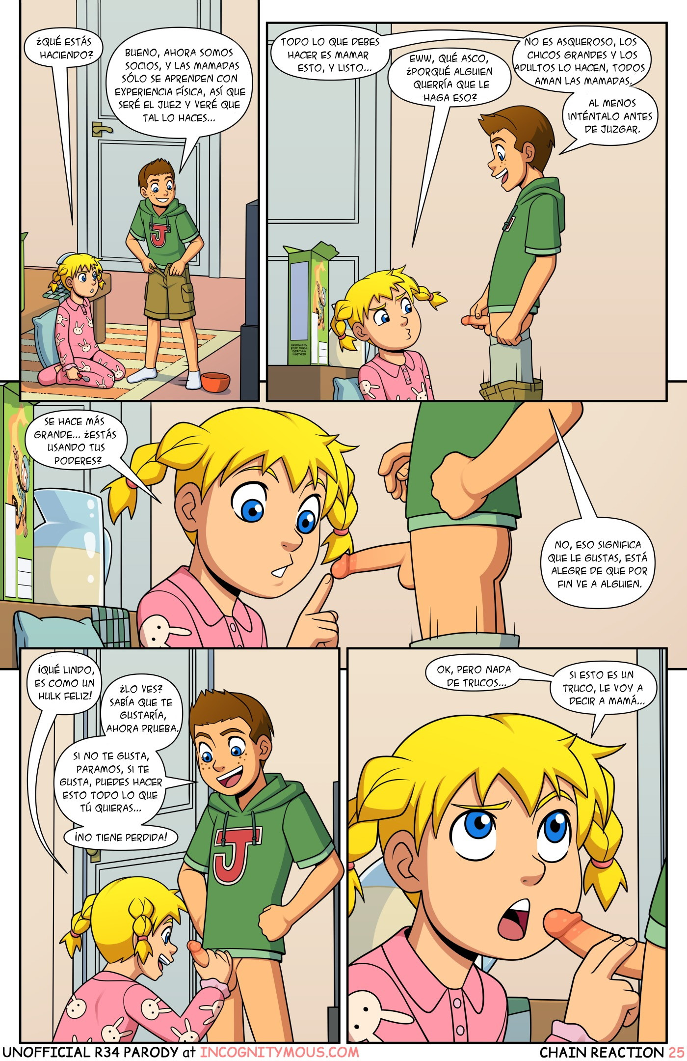 Power pack chain reaction porn