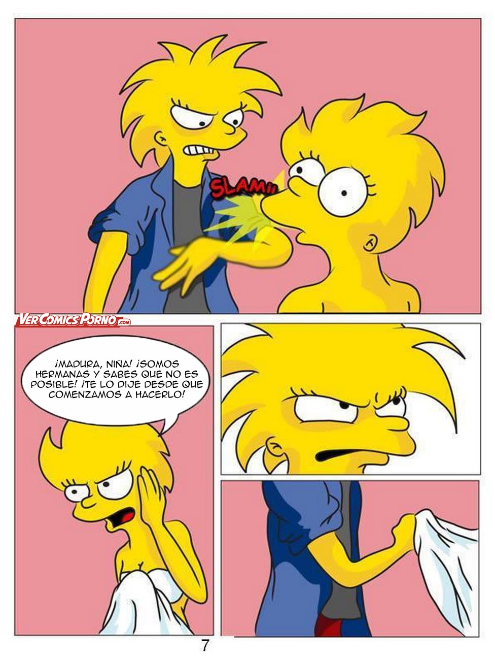976px x 1300px - Los Simpsons: Lisa y Maggie teniendo una aventura lÃ©sbica - Vercomicsporno