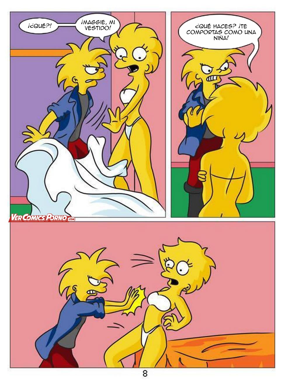 Maggie simpson porn comics