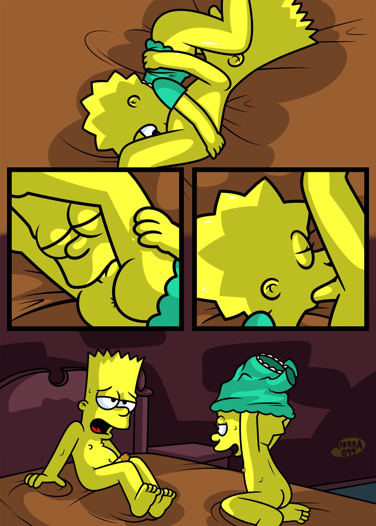 Bart y lisa hentai