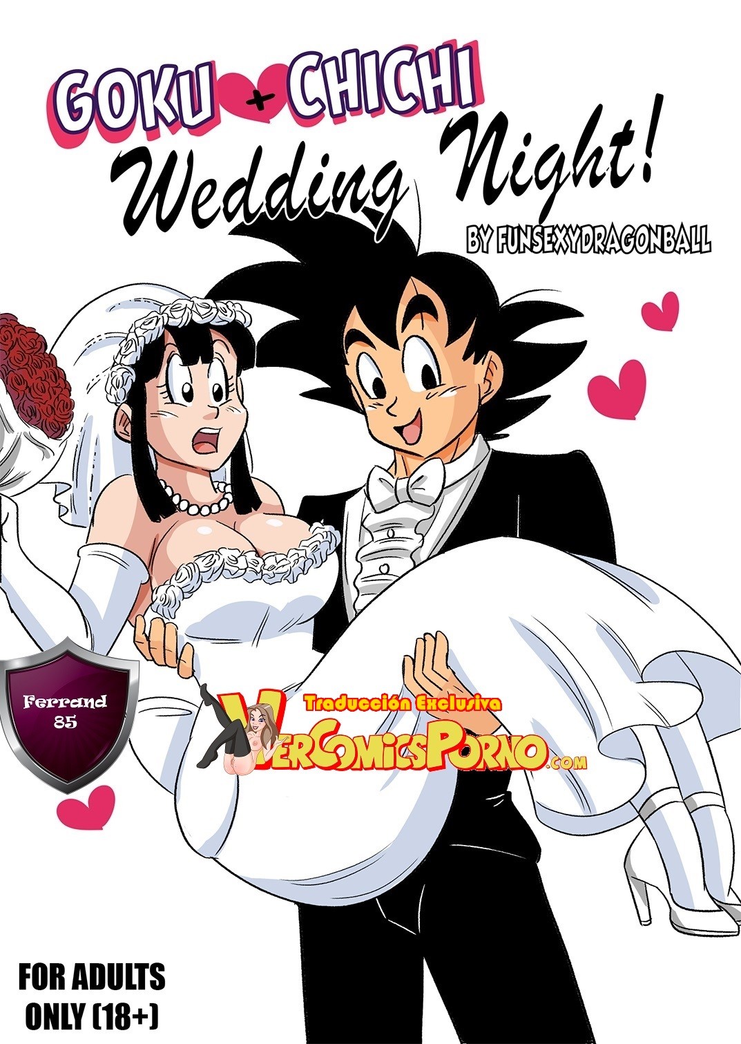 Goku y Milk follando despues de su boda xxx Comics
