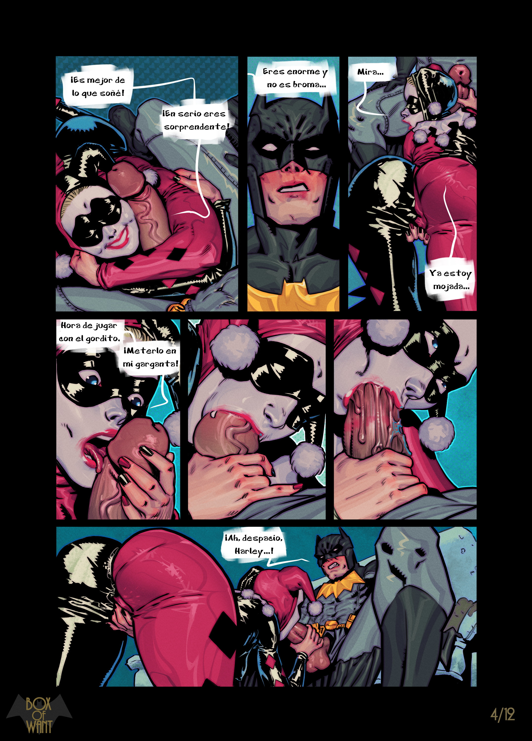 2152px x 3000px - Batman y Harley Quinn: Fantasias de una noche - Vercomicsporno