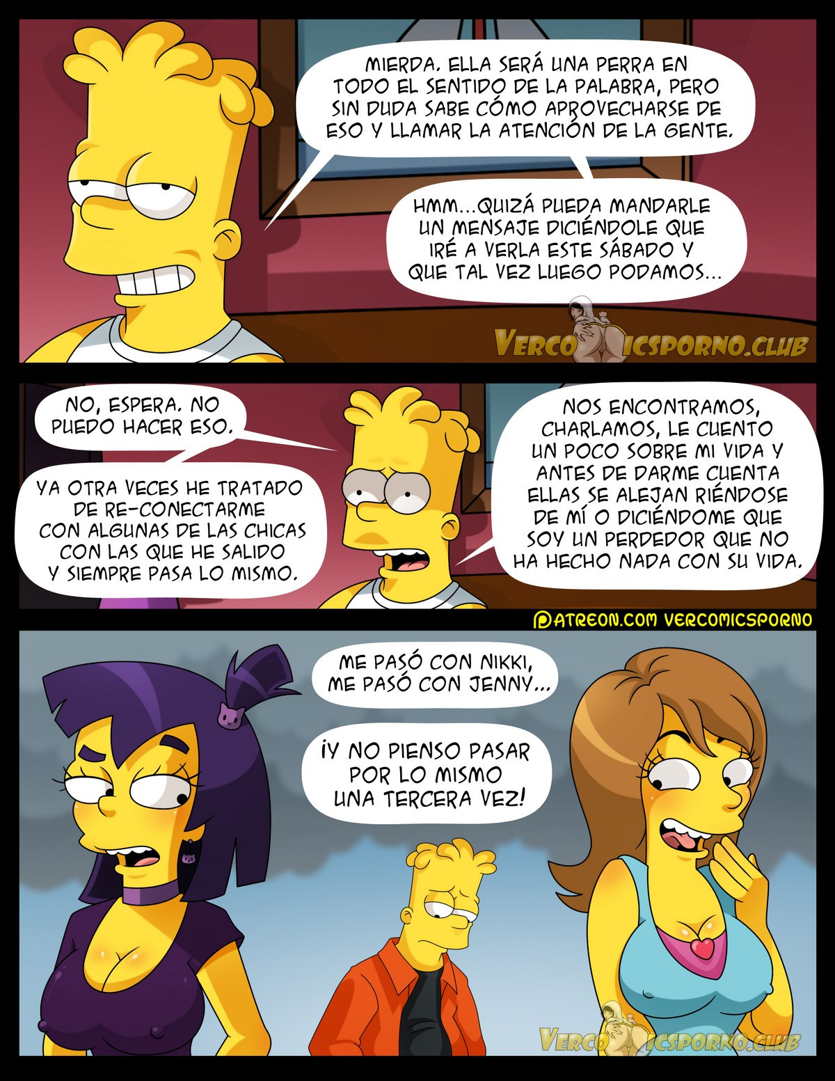 Jessica Lovejoy Simpsons Lesbian Porn - Los Simpsons: No Hay Sexo Sin â€œEXâ€ Bart Simpson follando con Jessica Lovejoy  | bazingacomics.ru